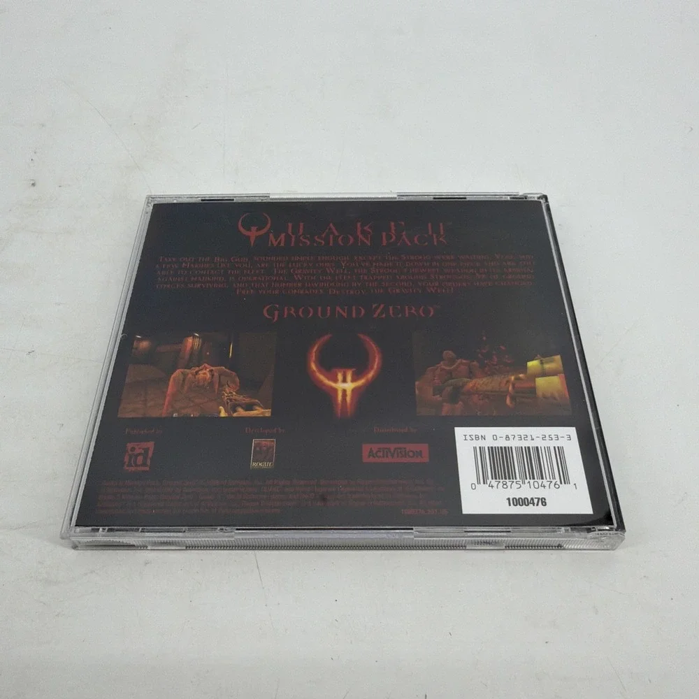 Quake II Mission Pack: Ground Zero (PC, 1998) Big Box